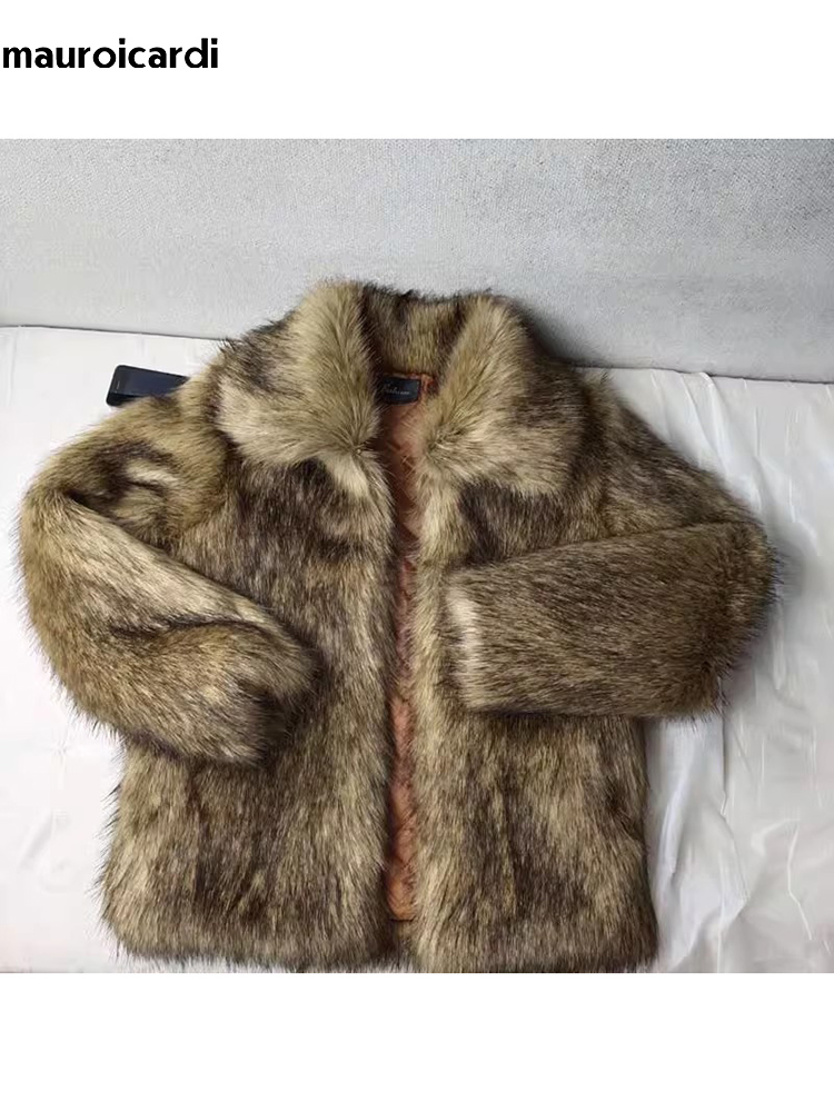 Down Jacket Packable - Mauroicardi Winter Short Thick Warm Hairy