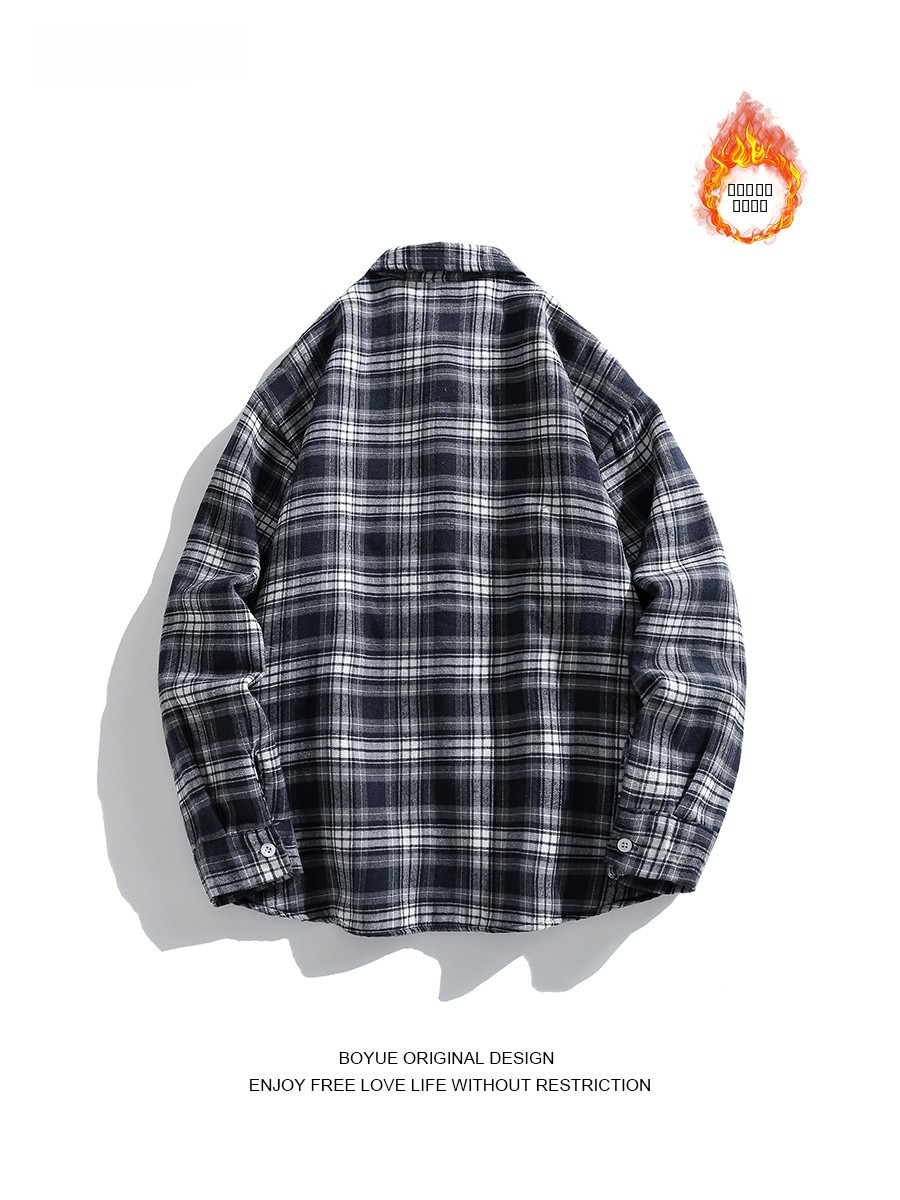 Boyue Men's Plaid Flannel Shir - огляд і ціна Flannel Shirt Lined