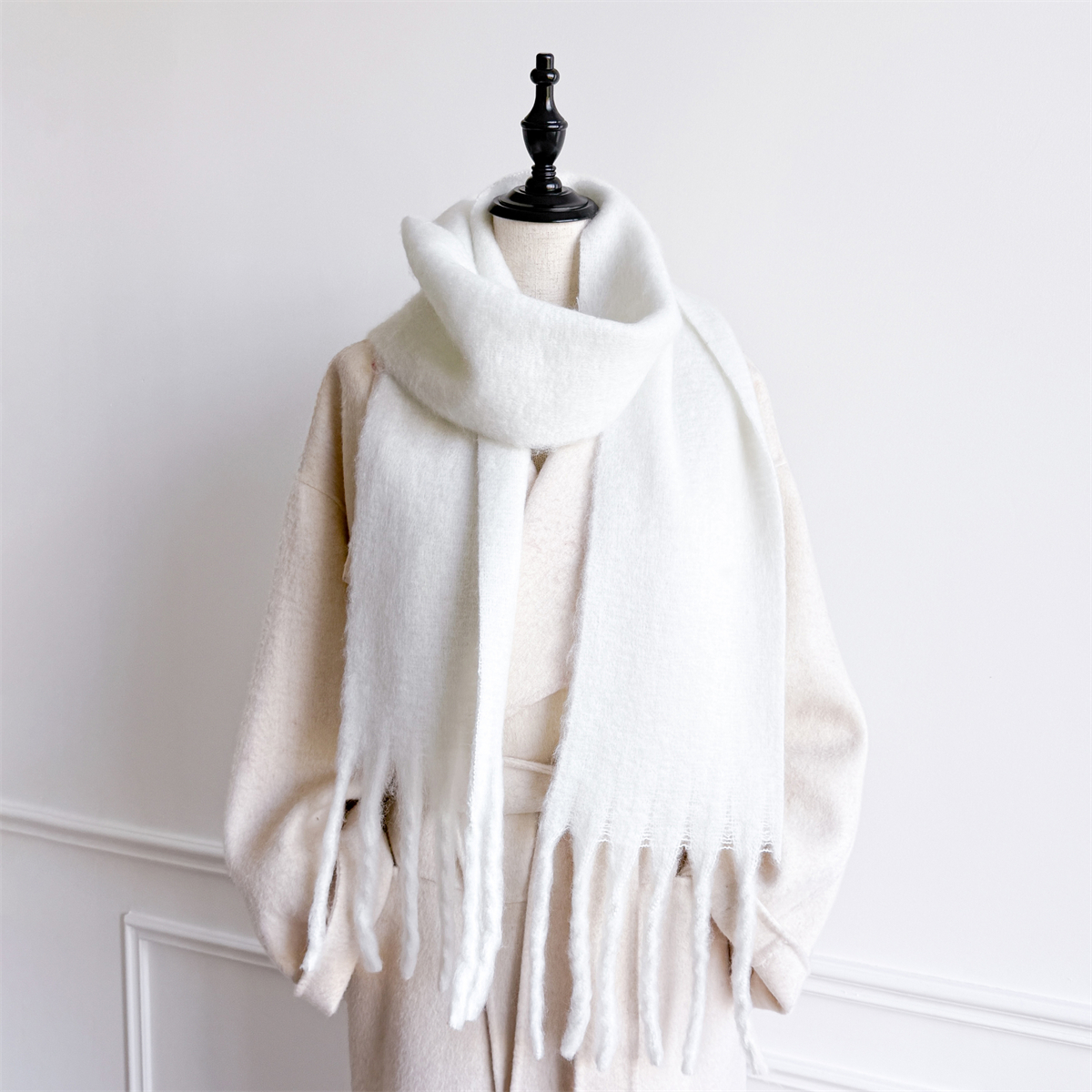 20*200cm Solid Color Thick War - огляд і ціна Cashmere Pashmina Wrap