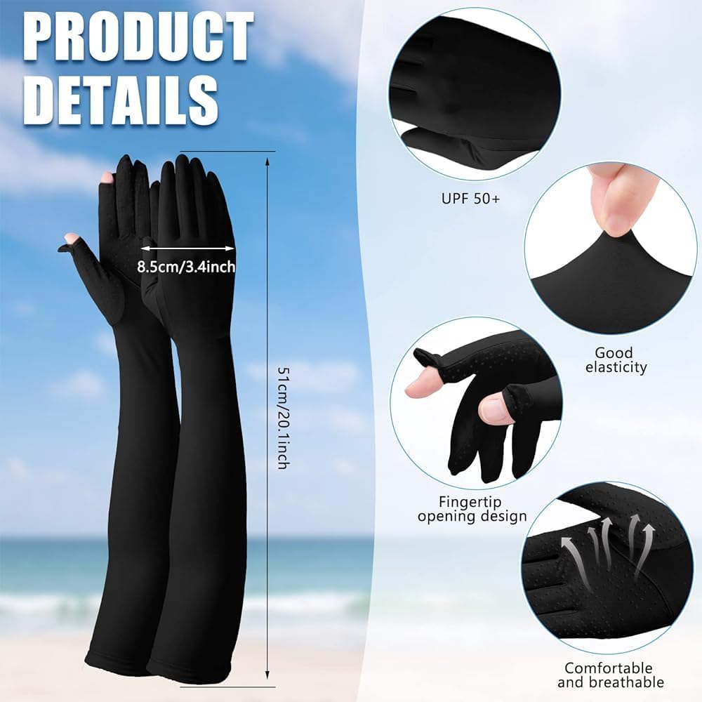 Long Sun Protection Gloves for - огляд і ціна Touch Screen Gloves