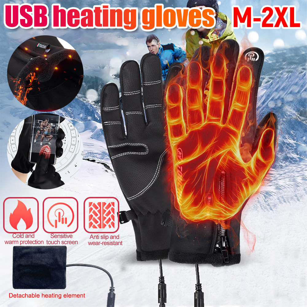 Winter Ski USB Heated Gloves T - огляд і ціна Touch Screen Gloves
