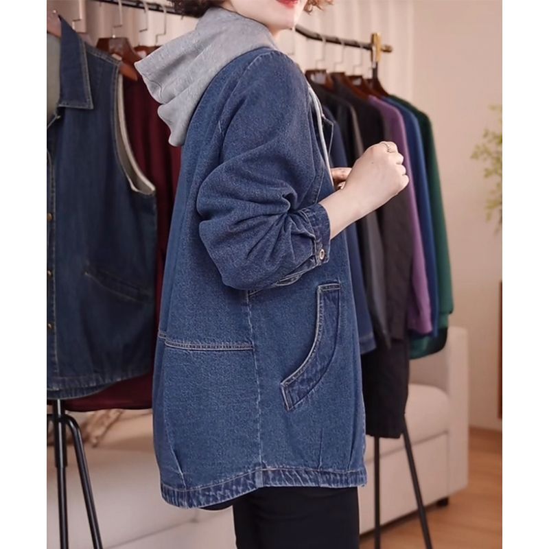 European High-Quality Denim Ja - огляд і ціна Down Jacket Packable