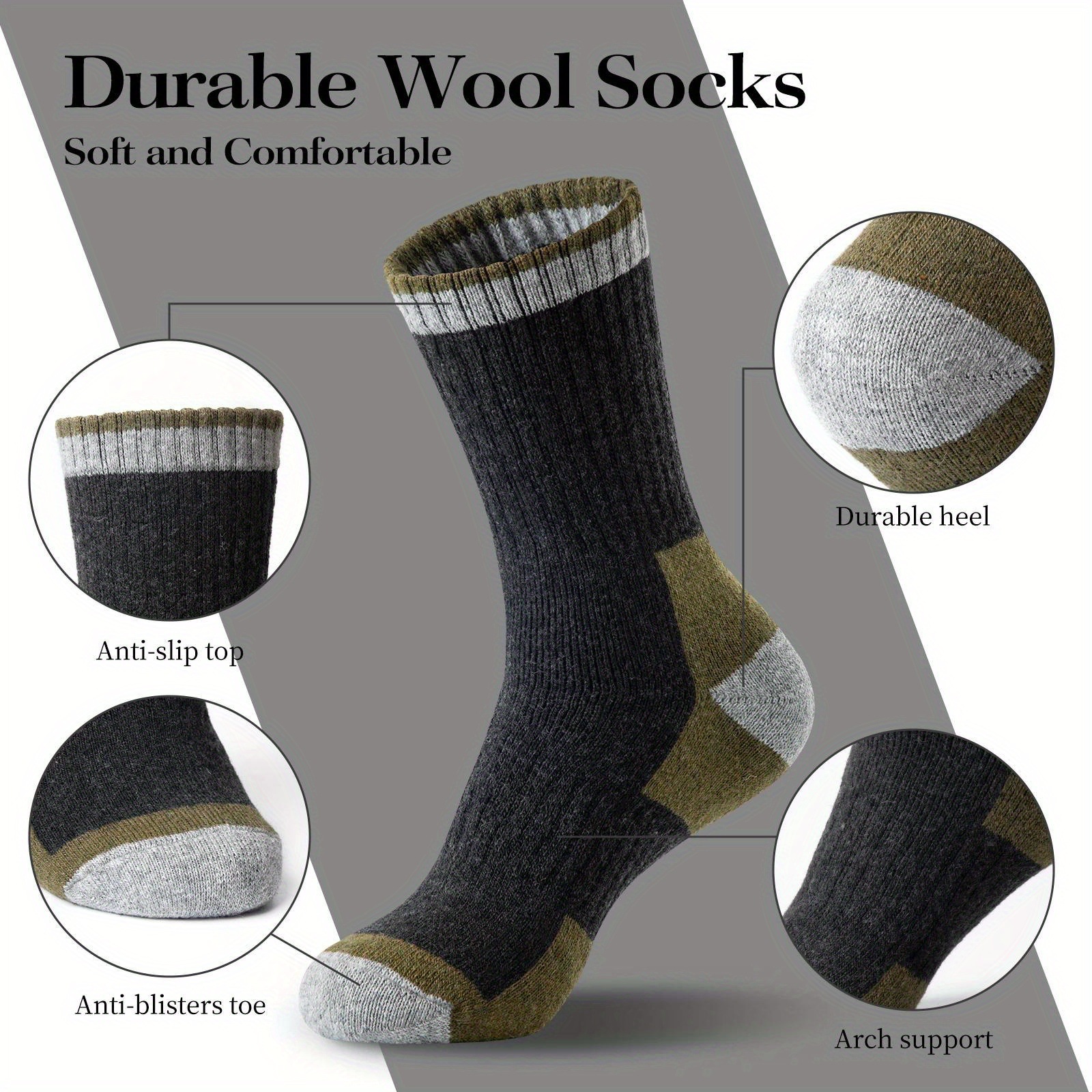 Winter Merino Wool Socks Thick - огляд і ціна Thermal Sock Wool