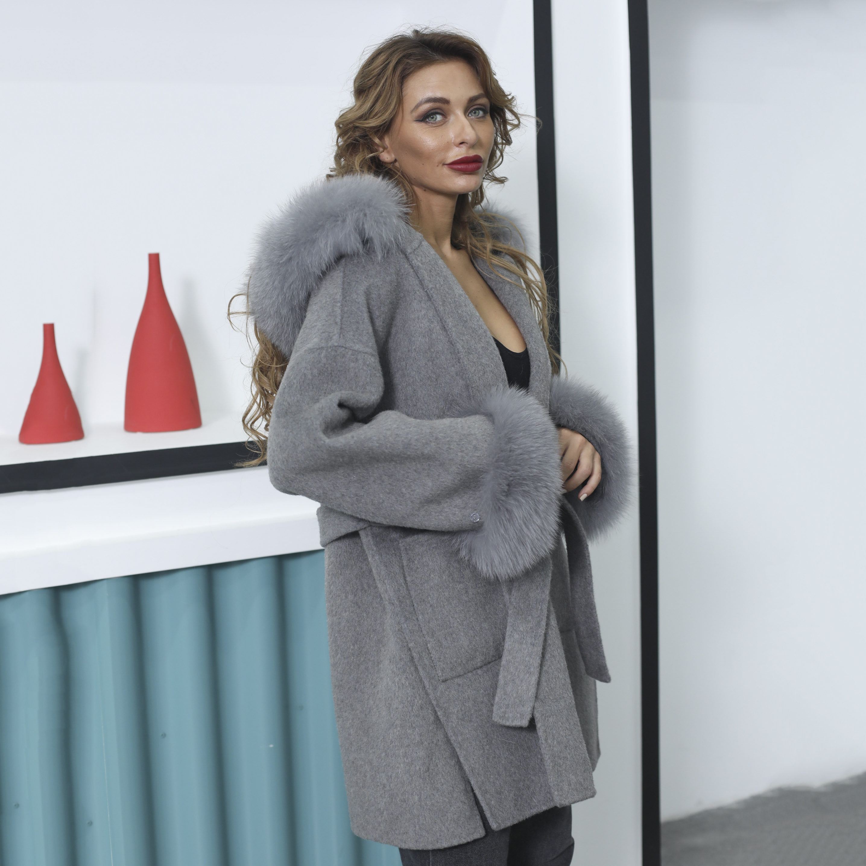 MISSJANEFUR Wool Coat with Rea - огляд і ціна Wool Coat Peacoat