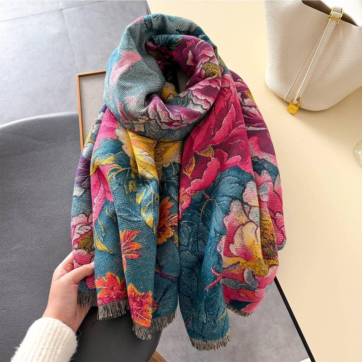 Warm Cashmere Scarf Women Shaw - огляд і ціна Cashmere Pashmina Wrap