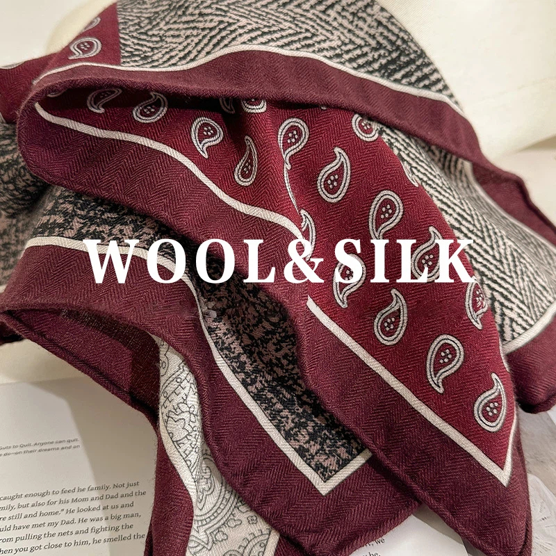 2026 Winter Luxury Designer Sc - огляд і ціна Wool Scarf Men