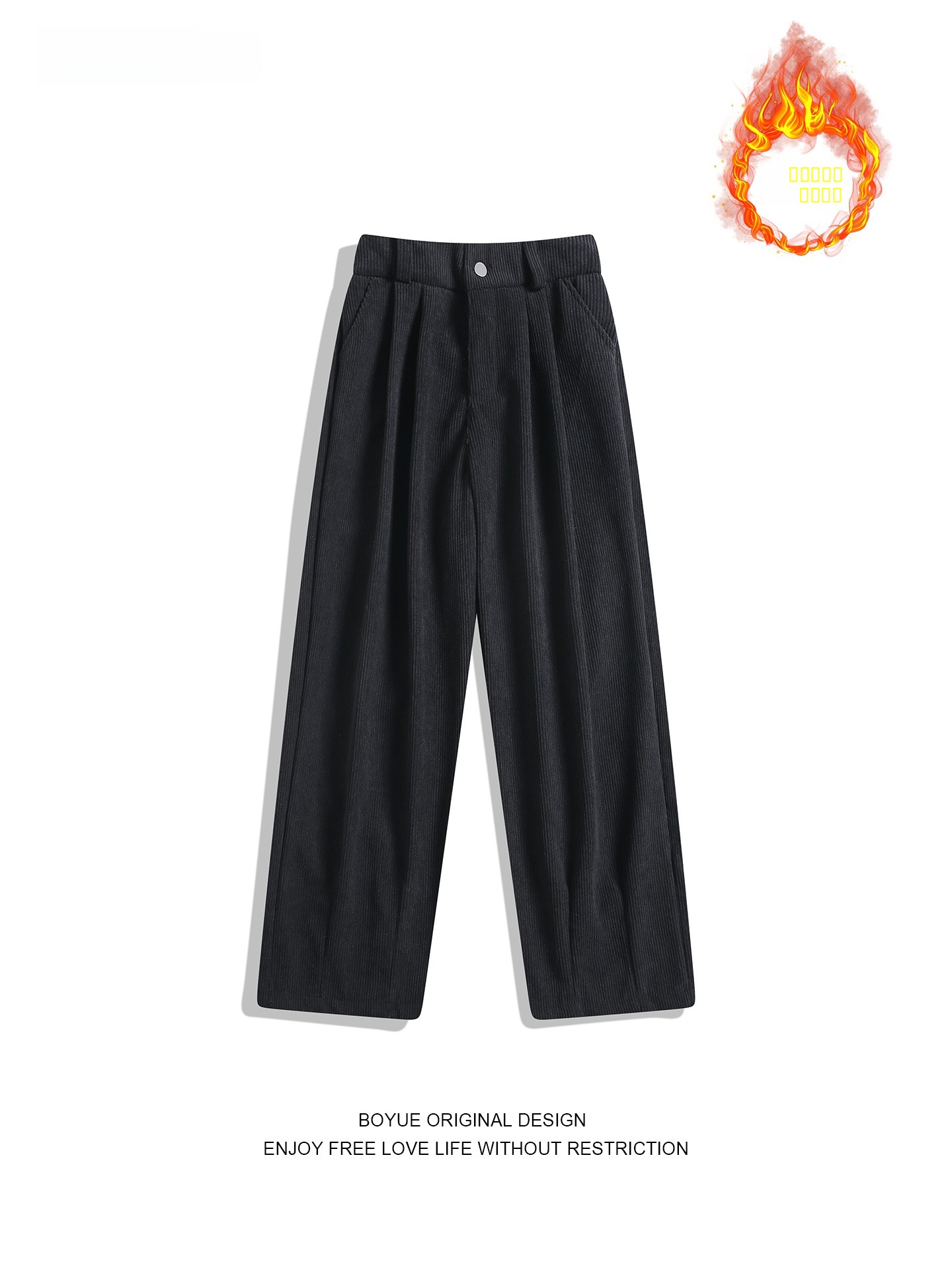 Boyue Men's Thiened Corduroy S - огляд і ціна Corduroy Pant Warm