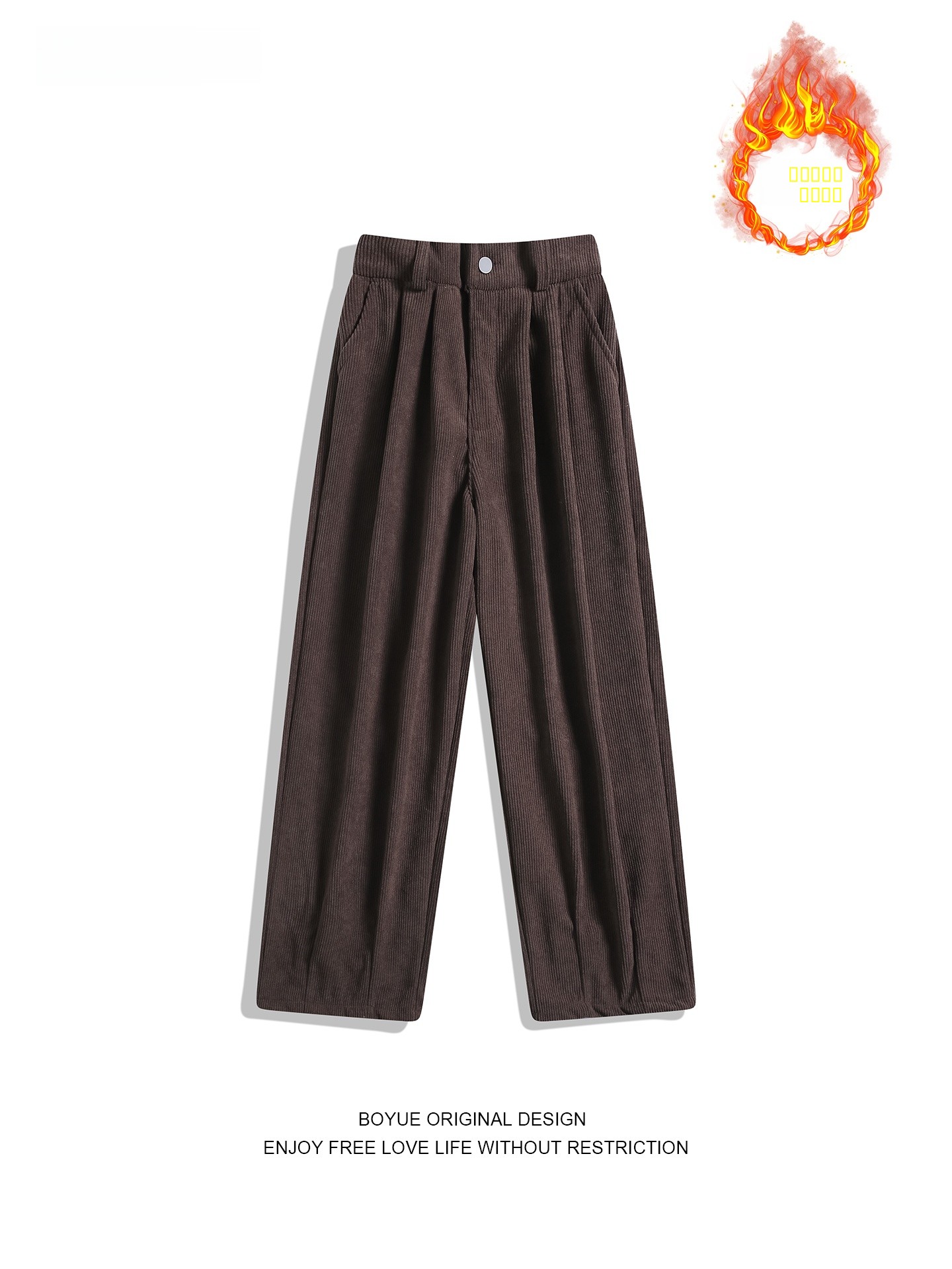 Boyue Men's Thiened Corduroy S - огляд і ціна Corduroy Pant Warm