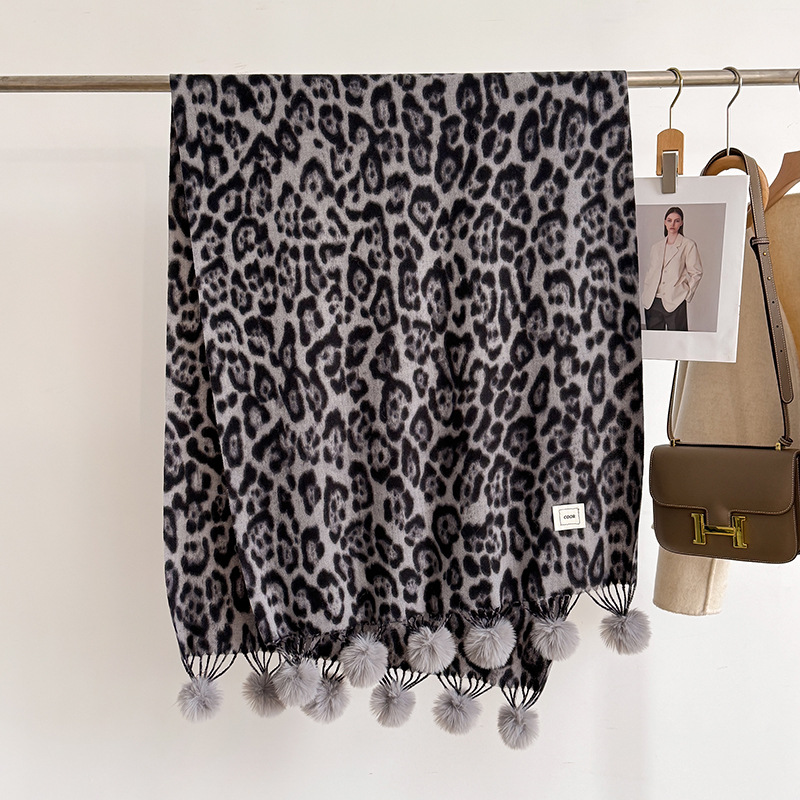 New Luxury Winter Leopard Two- - огляд і ціна Cashmere Pashmina Wrap