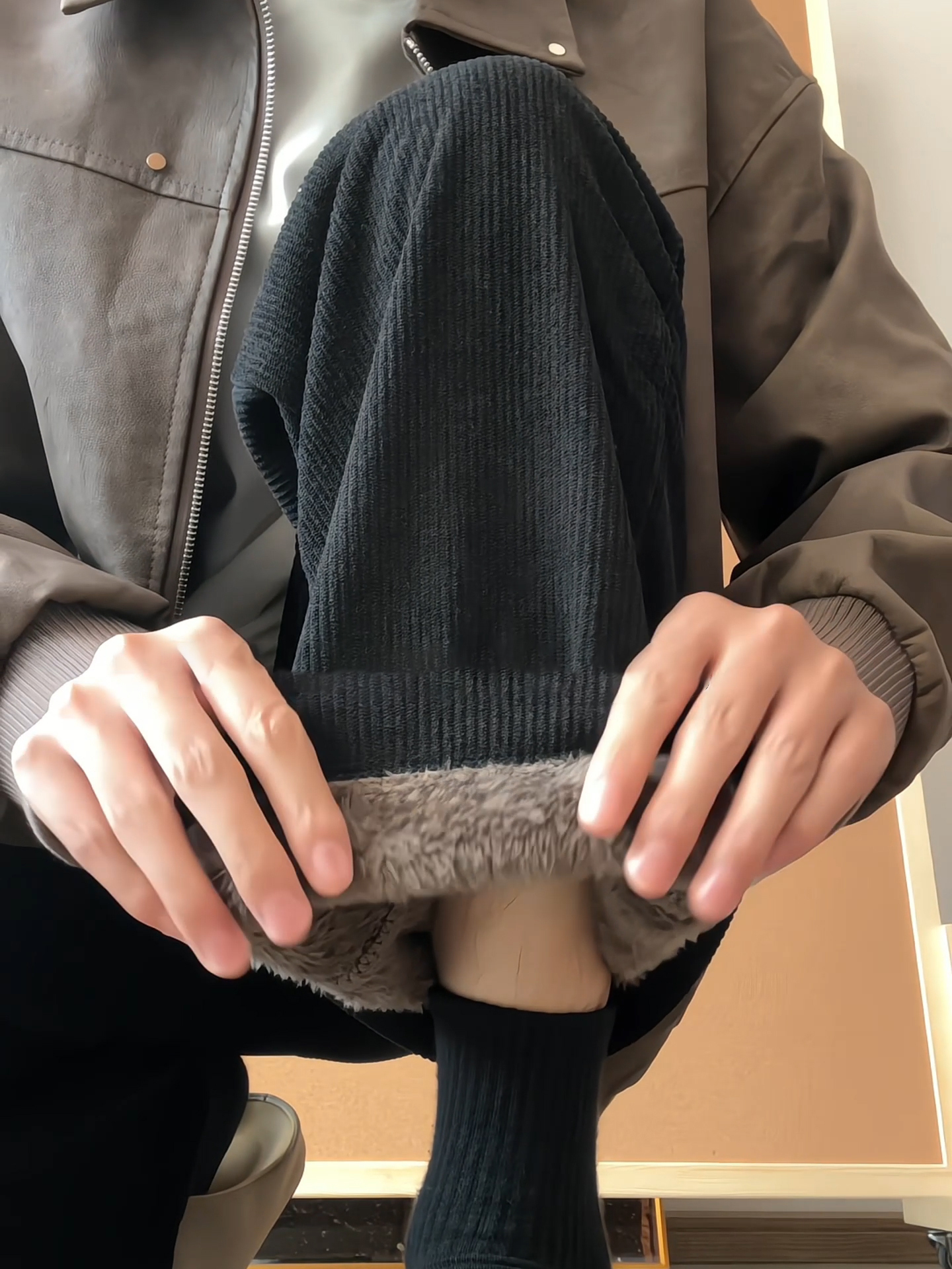 Thiened Fce Lined Corduroy Men - огляд і ціна Corduroy Pant Warm