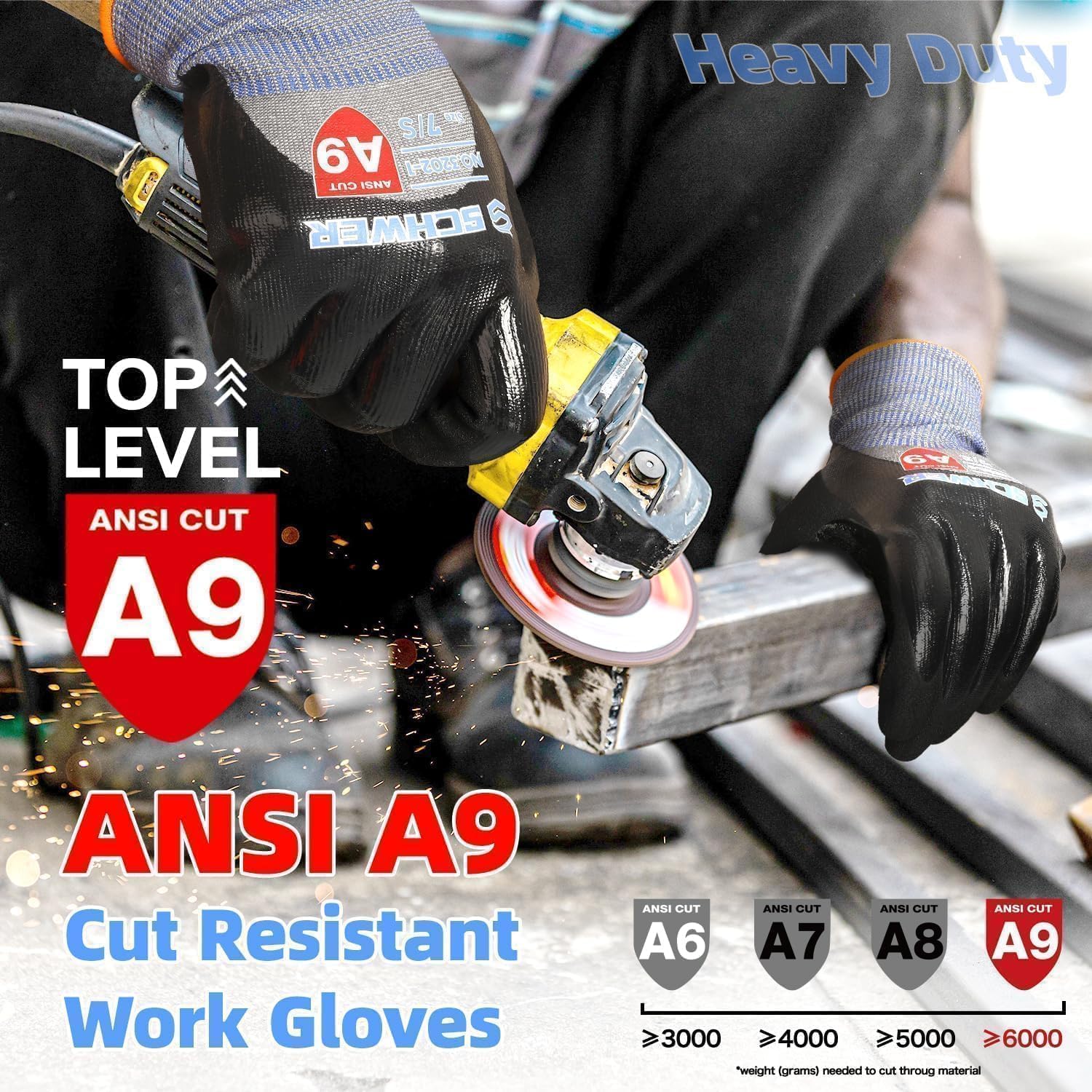 ANSI A9 Cut Resistant Gloves,  - огляд і ціна Touch Screen Gloves