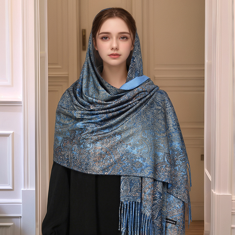 Luxury Paisley Pashmina Shawl  - огляд і ціна Cashmere Pashmina Wrap