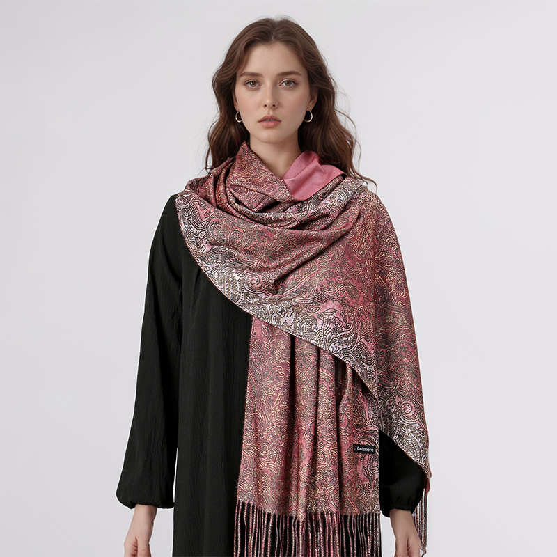 Luxury Paisley Pashmina Shawl  - огляд і ціна Cashmere Pashmina Wrap