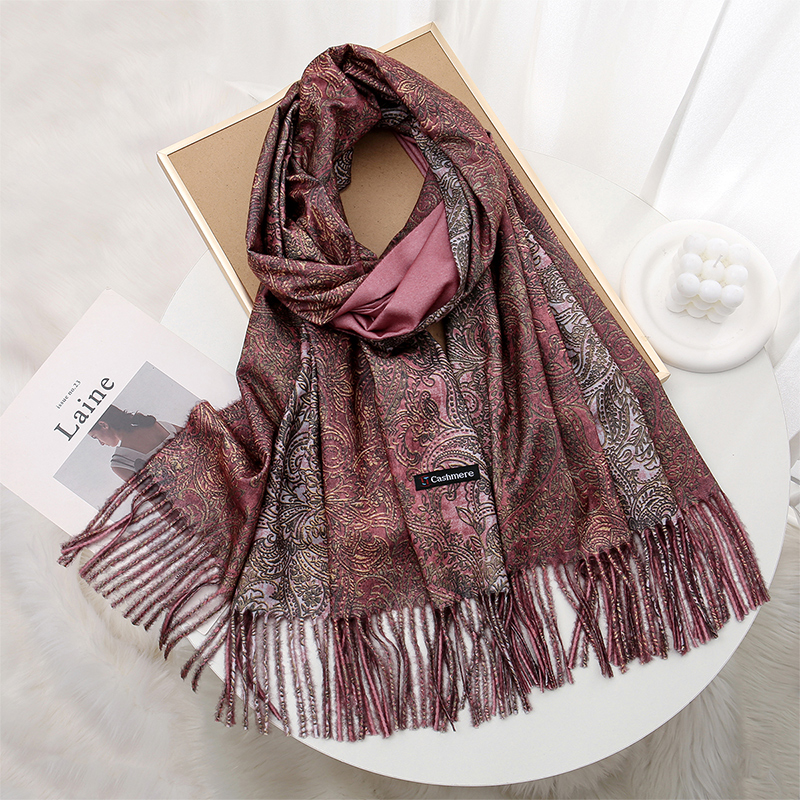 Luxury Paisley Pashmina Shawl  - огляд і ціна Cashmere Pashmina Wrap