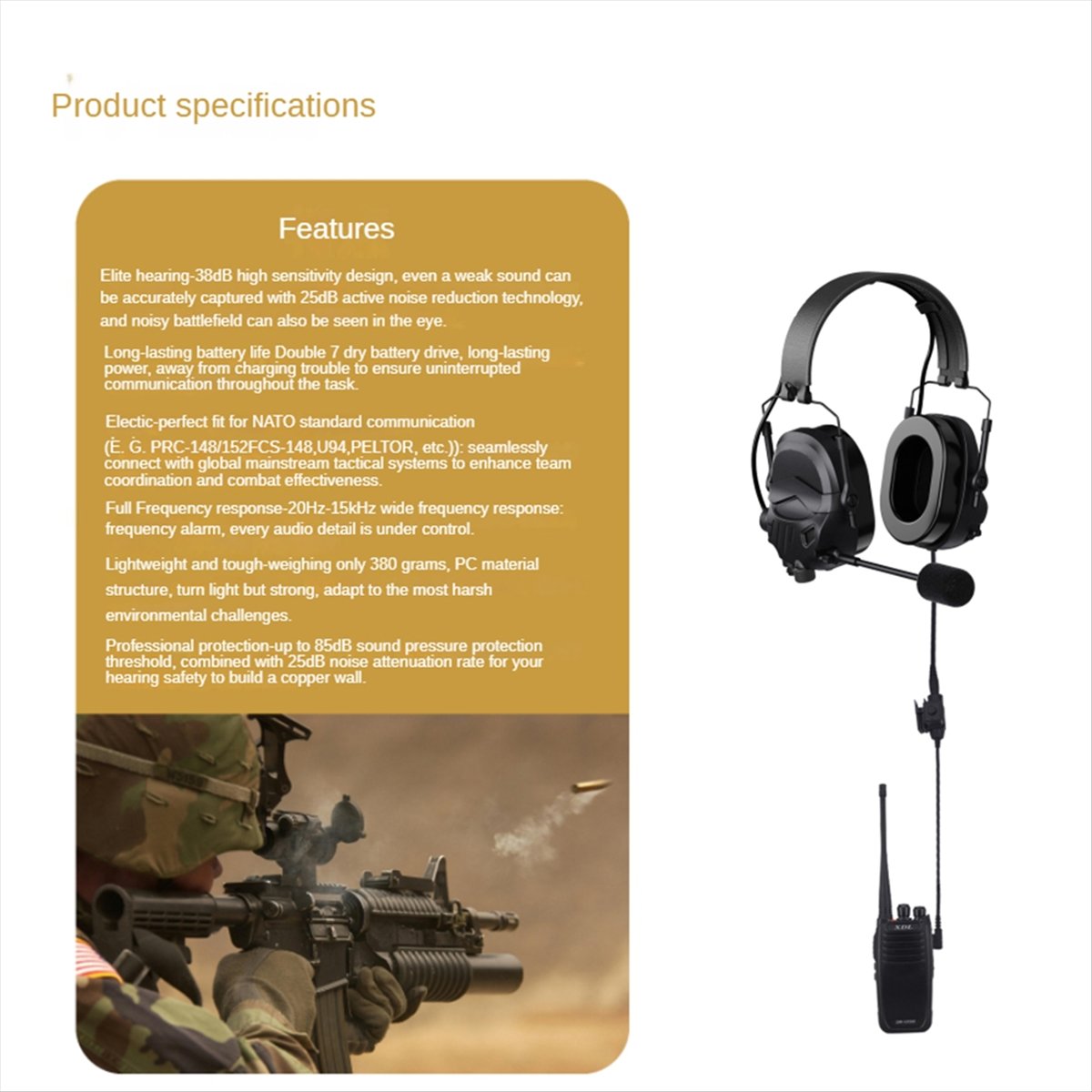 A64I  Headset with Microphone  - огляд і ціна Earmuffs Foldable