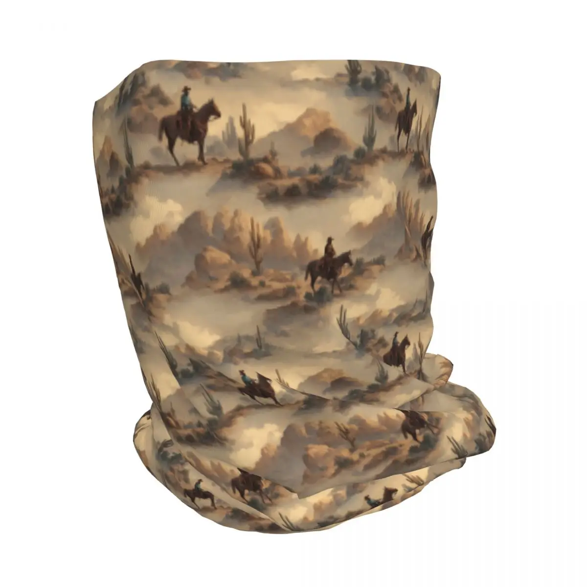 Cowboy In Desert Western Lands - огляд і ціна Knit Beanie Hat Warm