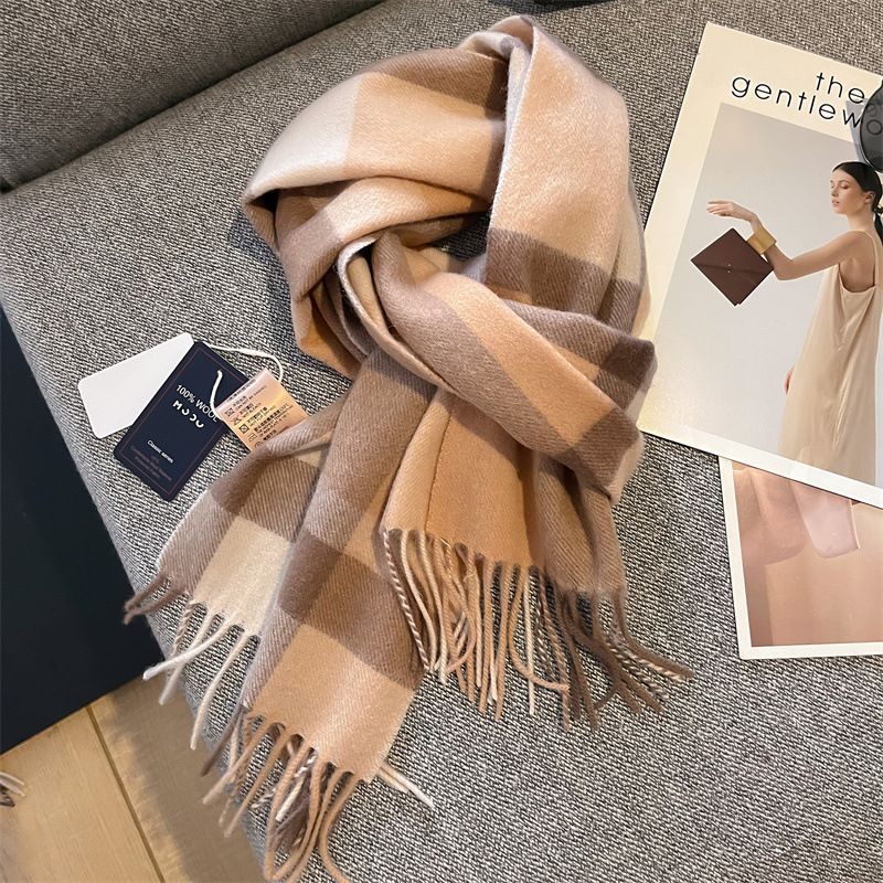 Winter 100% Merino Wool Scarf  - огляд і ціна Wool Scarf Men