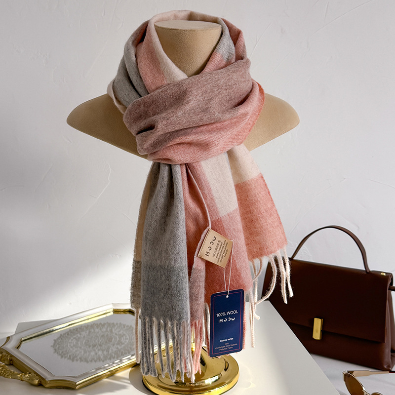 Winter 100% Merino Wool Scarf  - огляд і ціна Wool Scarf Men