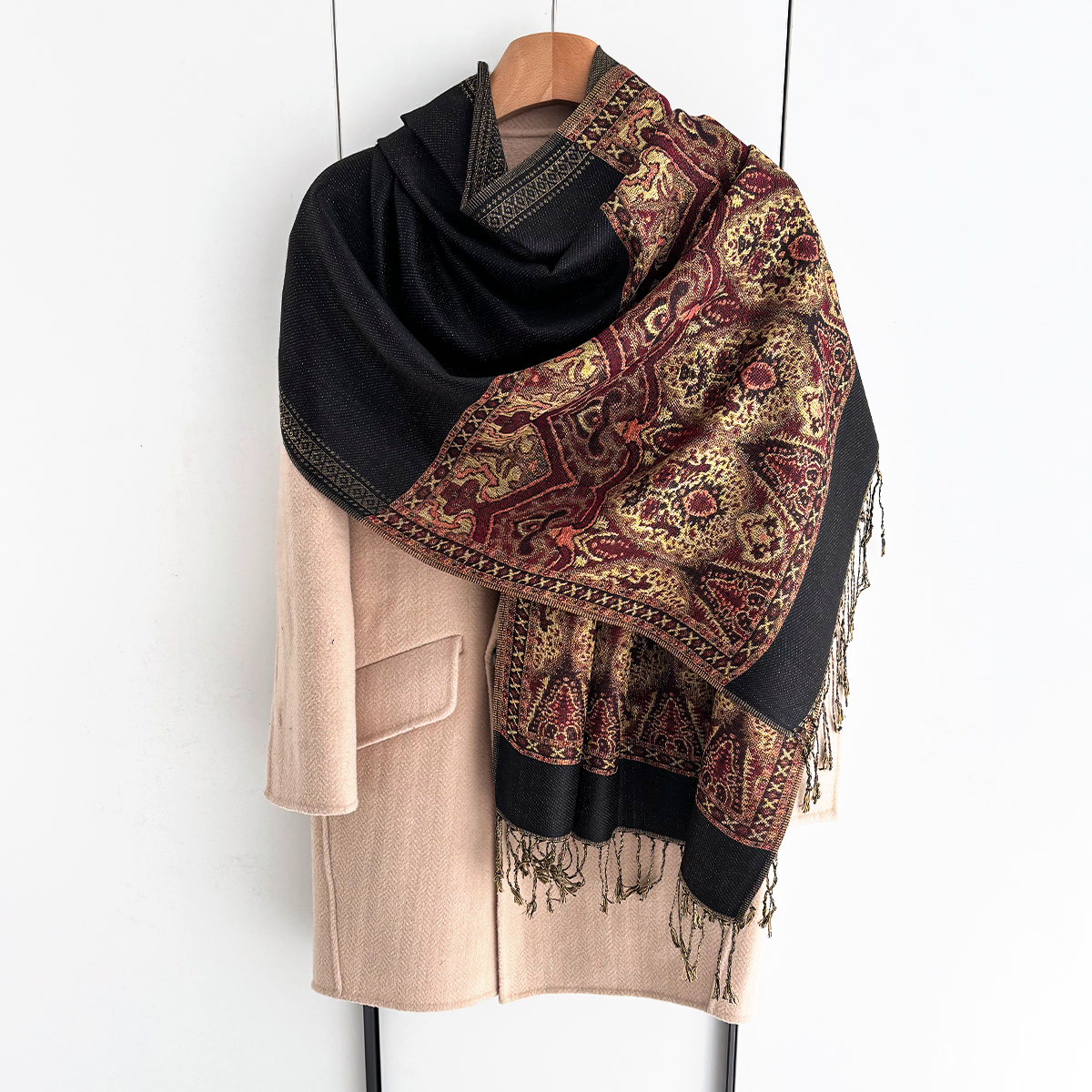 Luxury Scarf For Women Autumn  - огляд і ціна Cashmere Pashmina Wrap