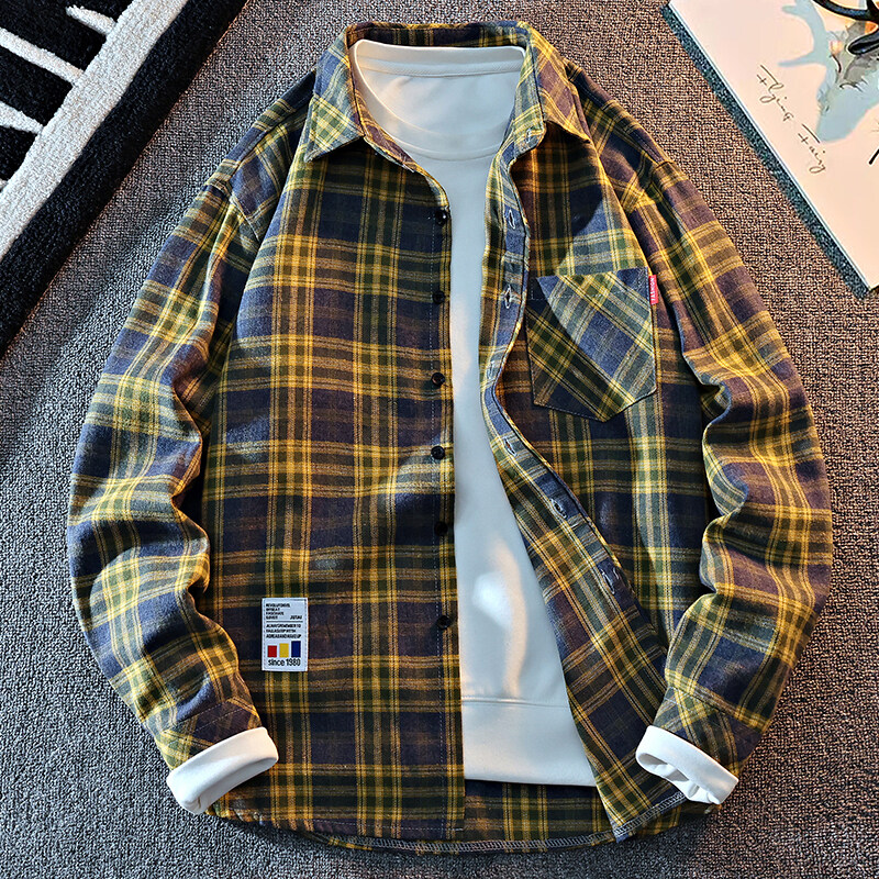 2025 New Arrival Mens Plaid Sh - огляд і ціна Flannel Shirt Lined