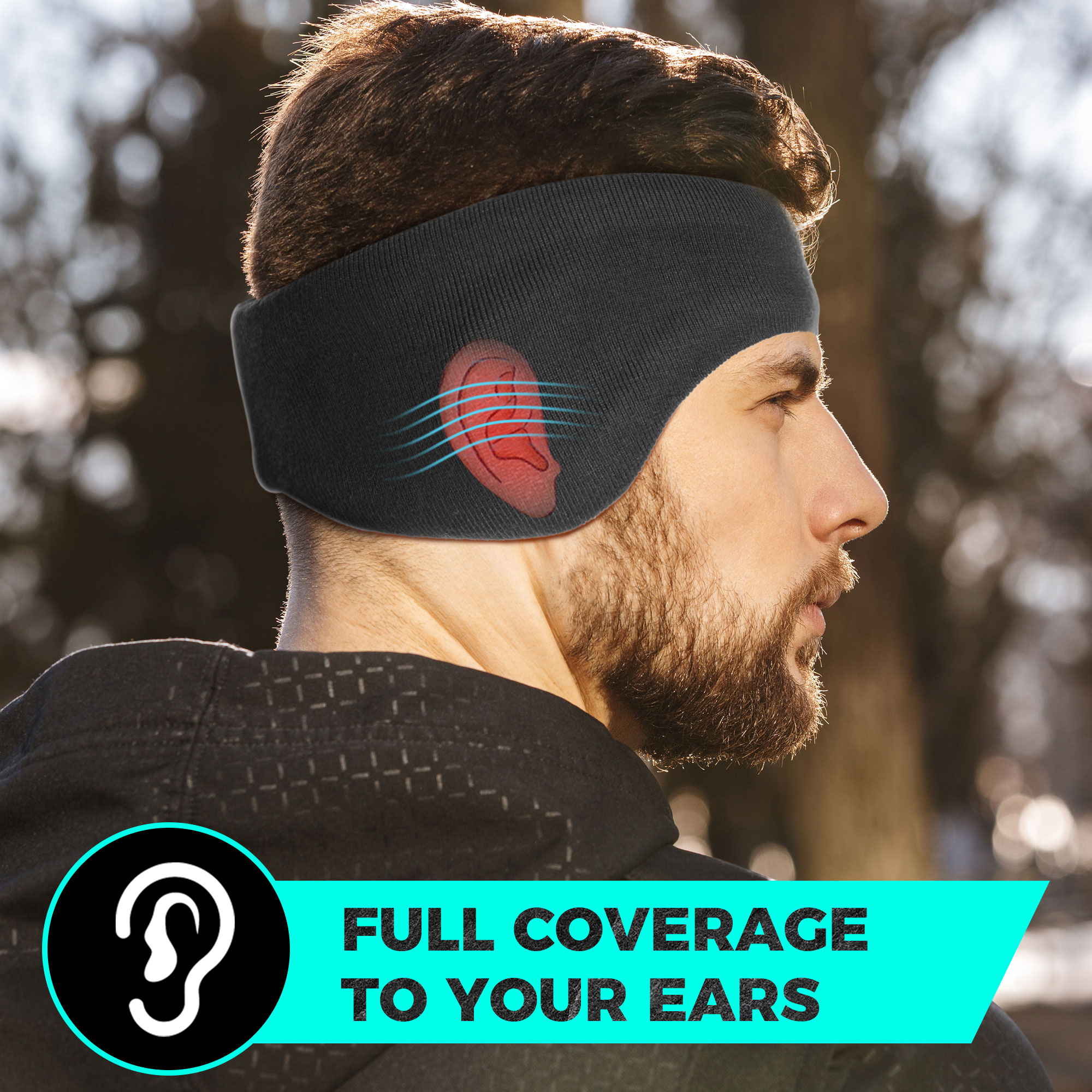 Winter Fleece Bandana Double-l - огляд і ціна Winter Headband Fleece