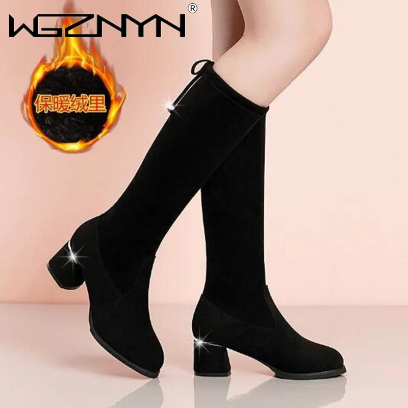 Women Autumn Winter Black Knee - огляд і ціна Waterproof Winter Boot