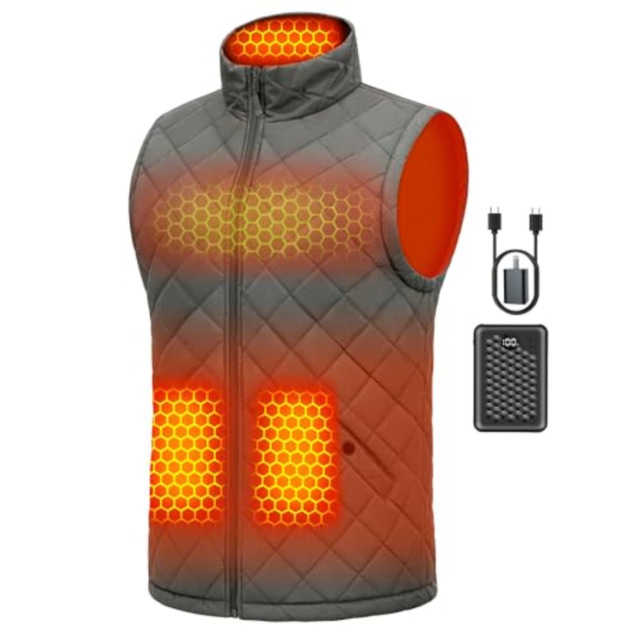 Wulcea Graphene Heated Vest Fo - огляд і ціна Heated Vest Battery
