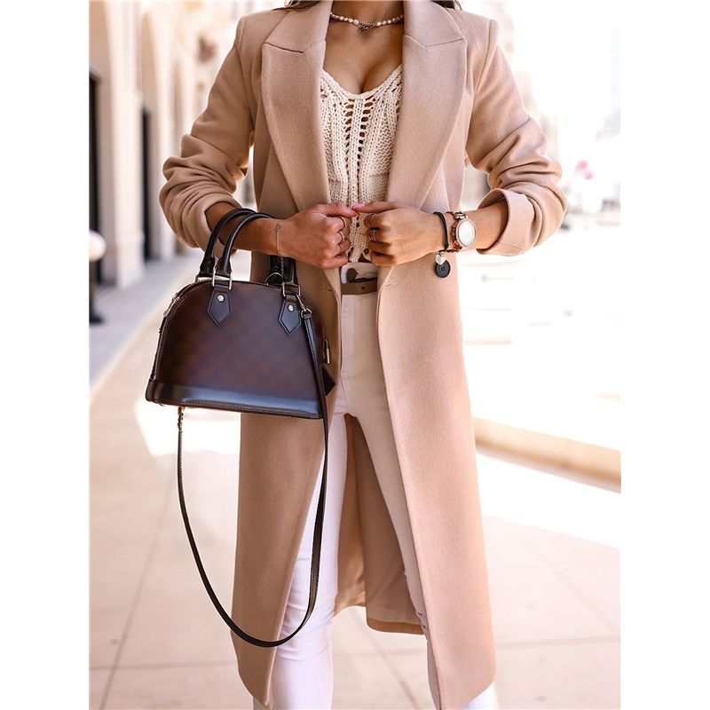 A24F-Women Long Wool Coats For - огляд і ціна Wool Coat Peacoat
