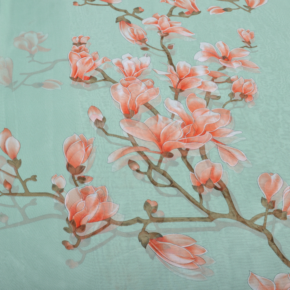 BYSIFA| Light Green Silk Scarf - огляд і ціна Shawl Wrap Winter