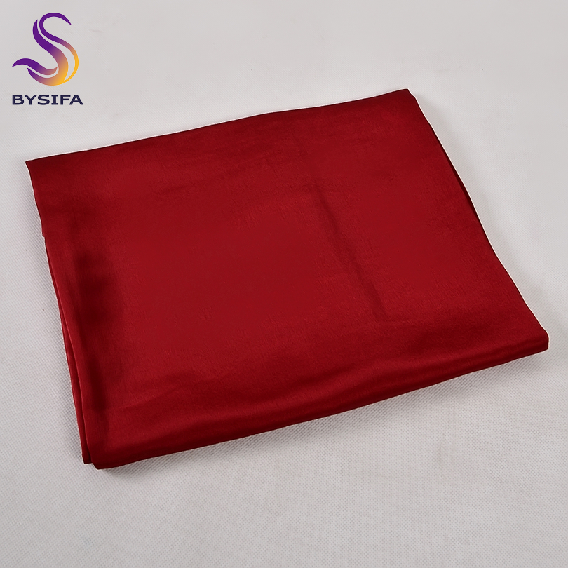 [BYSIFA] Solid Color Silk Scar - огляд і ціна Shawl Wrap Winter