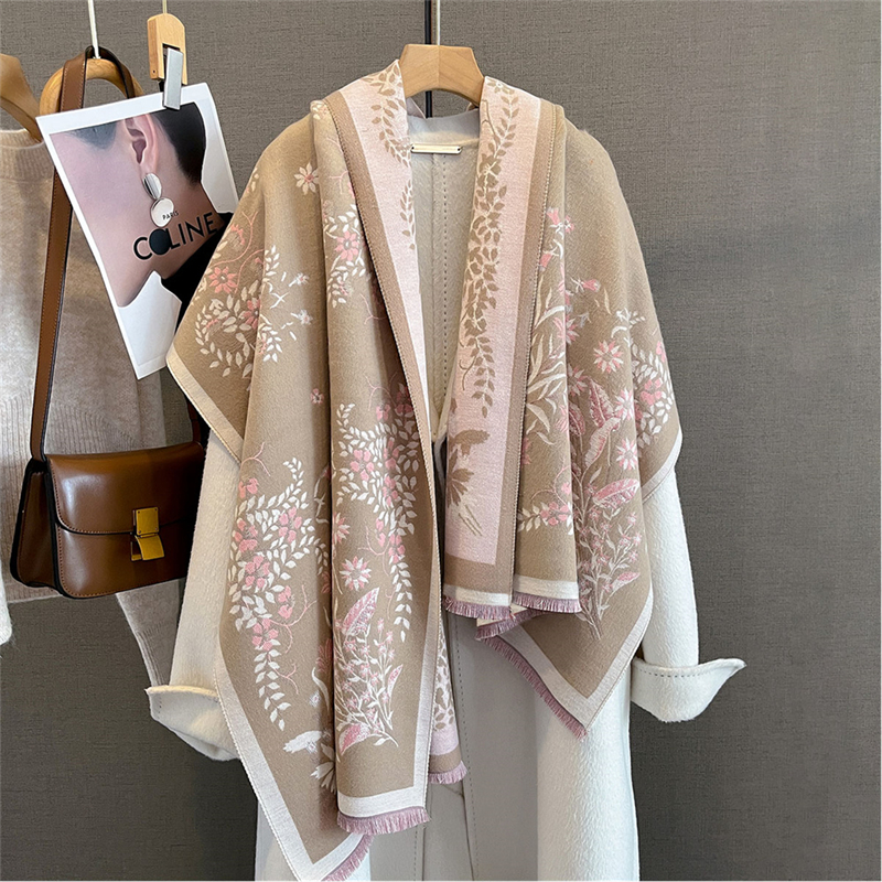 2025 Winter Warm Cashmere Scar - огляд і ціна Cashmere Pashmina Wrap