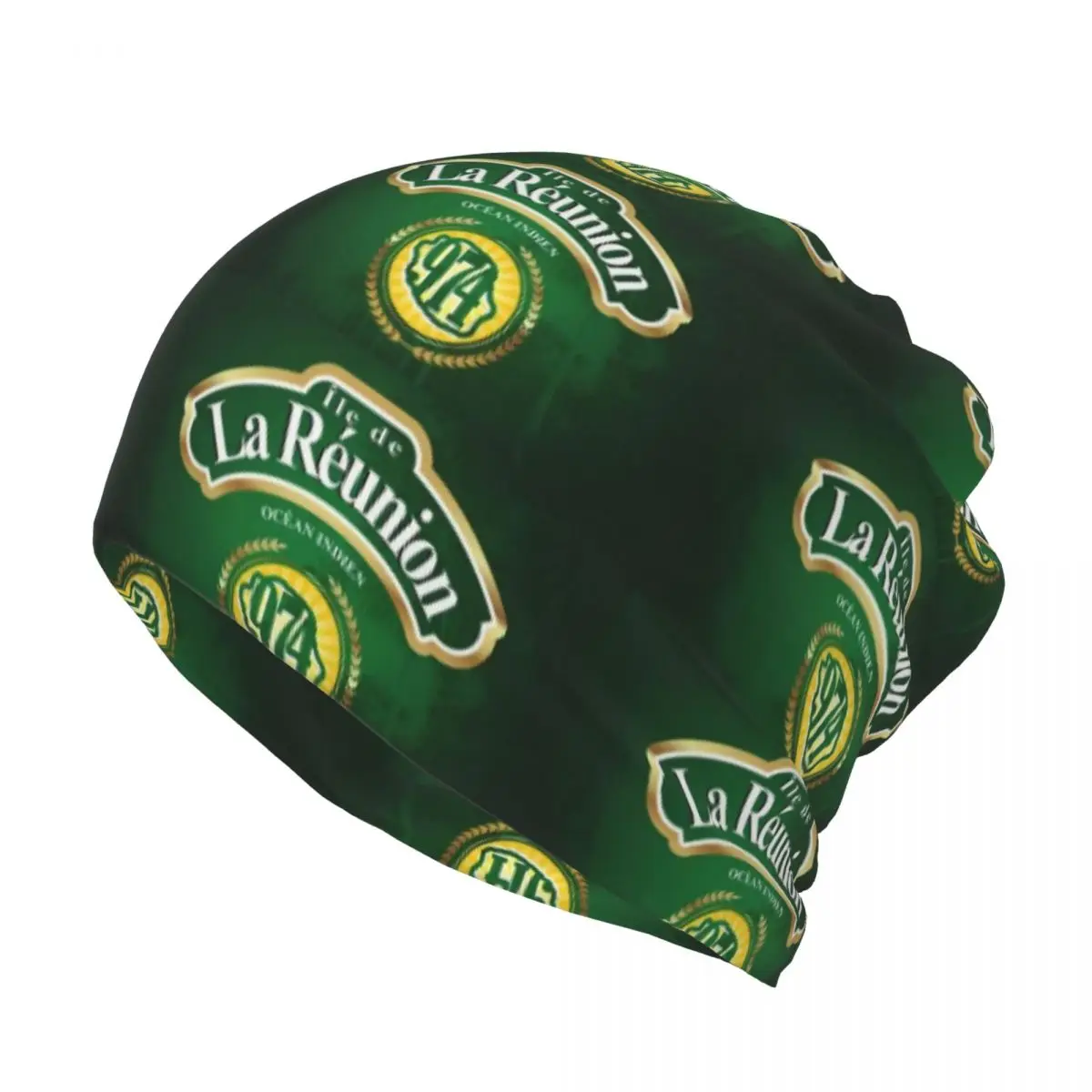 974 Reunion Island Flag Bandan - огляд і ціна Knit Beanie Hat Warm