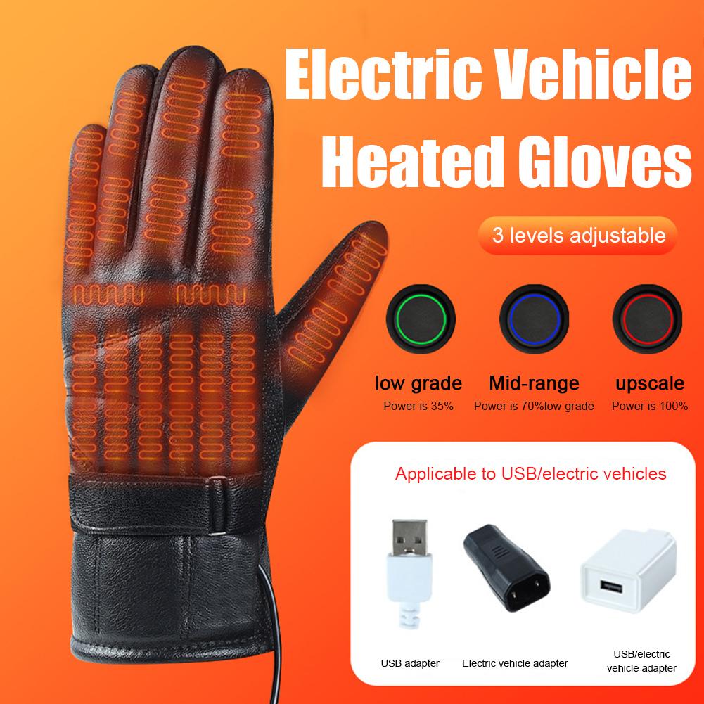 1 Pair USB Heating Gloves Rech - огляд і ціна Touch Screen Gloves