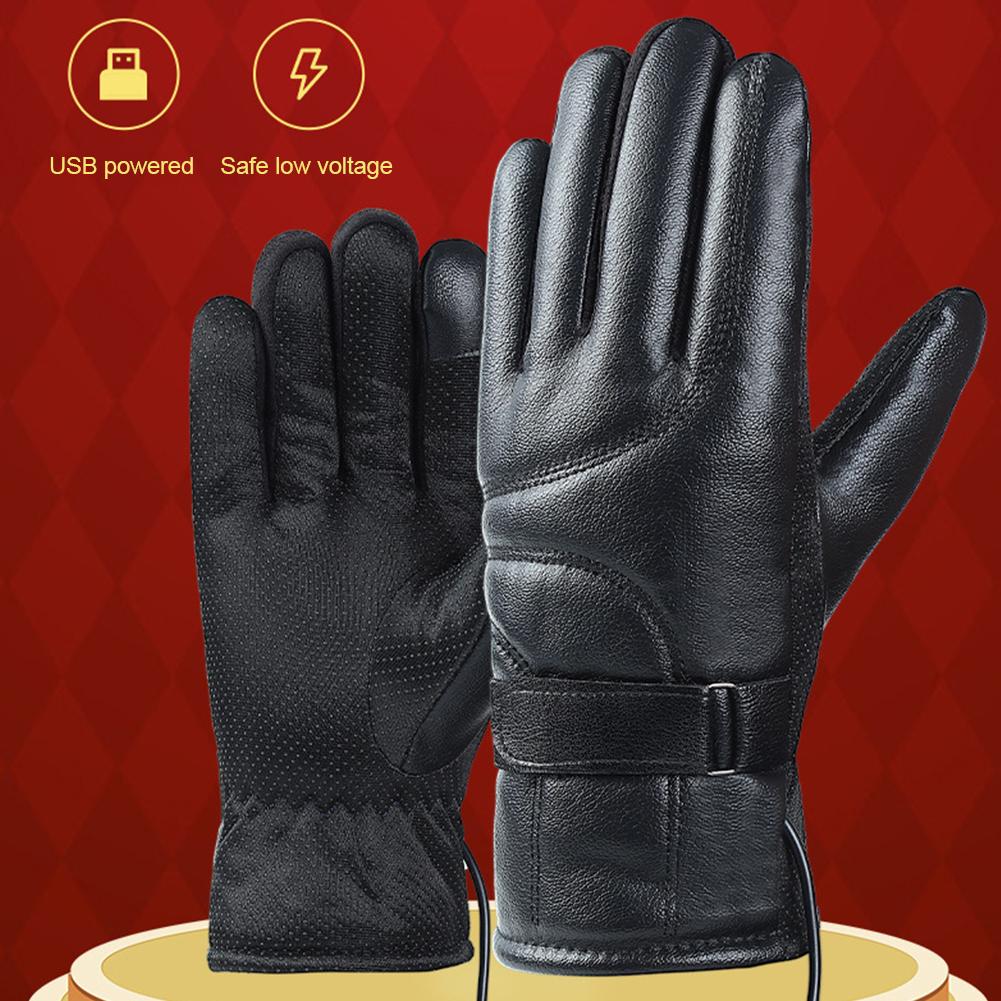 1 Pair USB Heating Gloves Rech - огляд і ціна Touch Screen Gloves