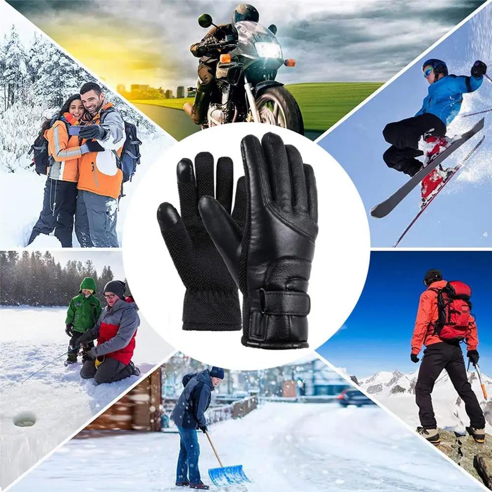 1 Pair USB Heating Gloves Rech - огляд і ціна Touch Screen Gloves