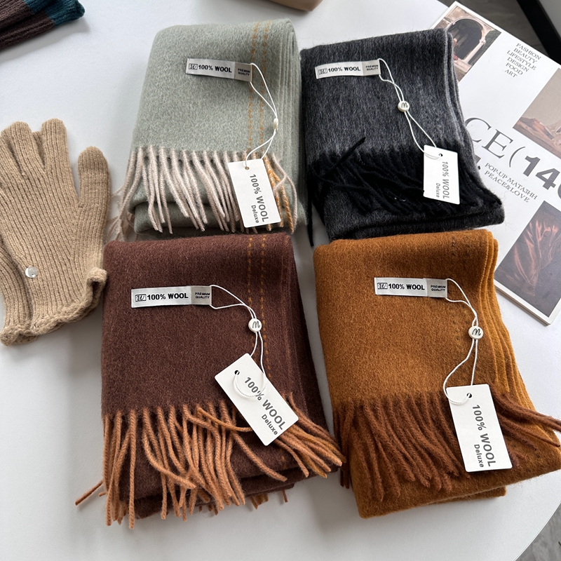 Elegant Good Quality 100% Wool - огляд і ціна Wool Scarf Men
