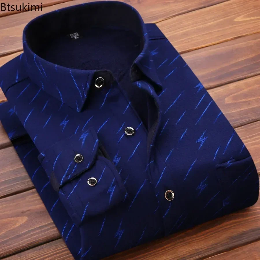 2024 Men's Winter Warm Long Sl - огляд і ціна Flannel Shirt Lined