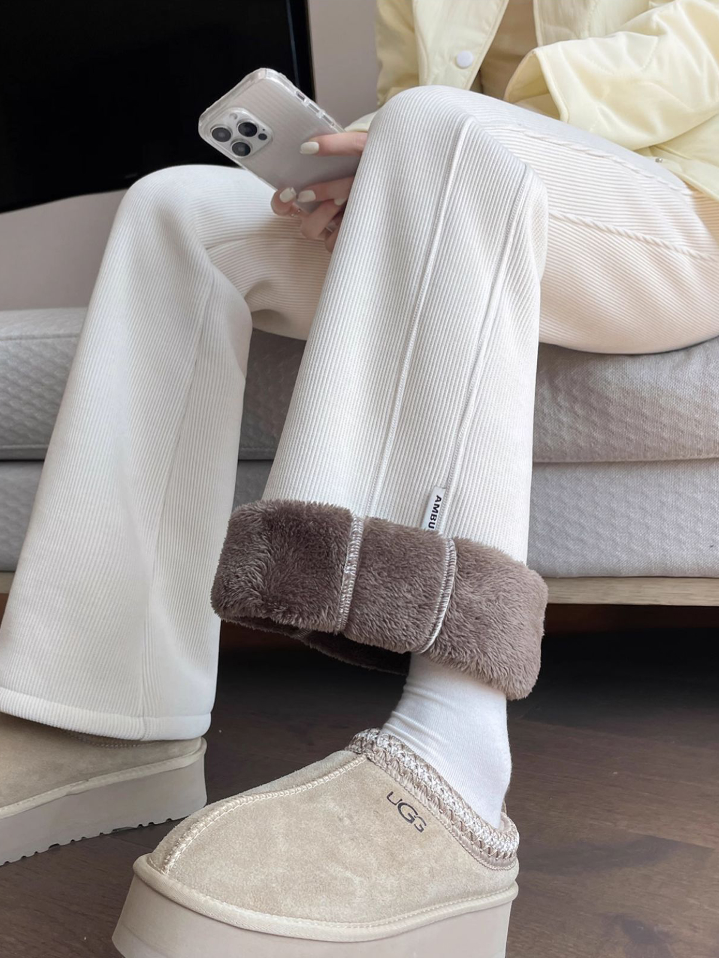 Lamb Velvet Thickened Women's  - огляд і ціна Corduroy Pant Warm