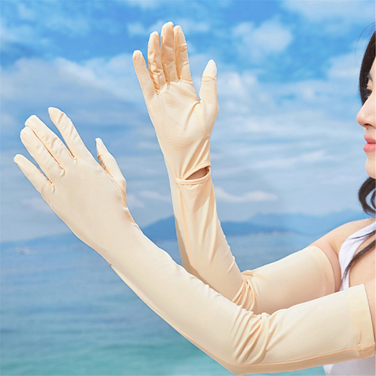 A11I Women UV Long Sun Protect - огляд і ціна Touch Screen Gloves