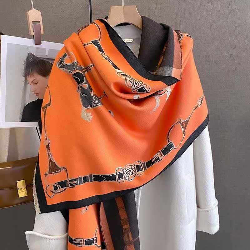 Retro Rider Horse Imitation Ca - огляд і ціна Wool Scarf Men