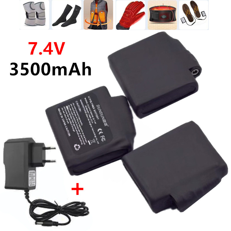 Heated Gloves Battery 7.4V 350 - огляд і ціна Heated Vest Battery