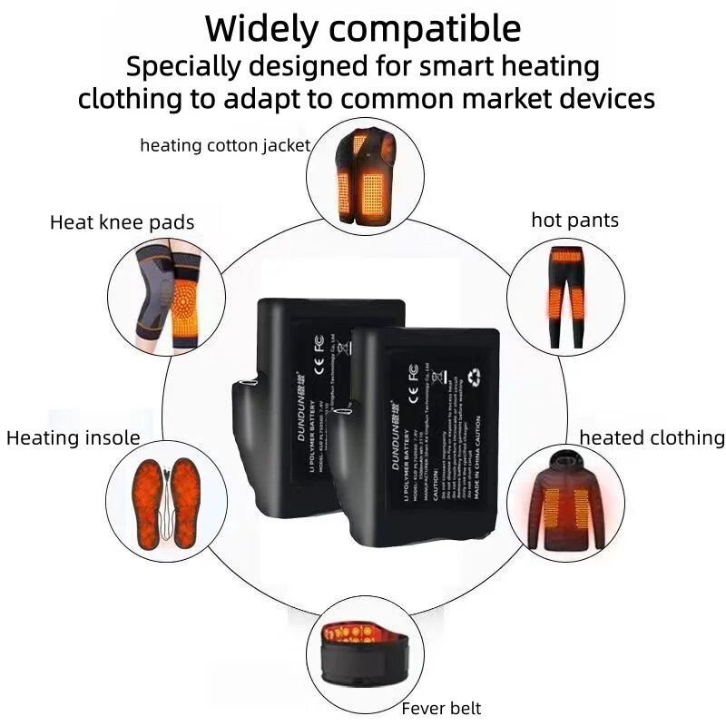 Heated Gloves Battery 7.4V 350 - огляд і ціна Heated Vest Battery