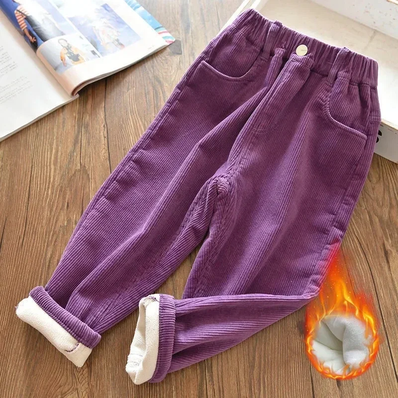 Velvet Lined Corduroy Kids Har - огляд і ціна Corduroy Pant Warm