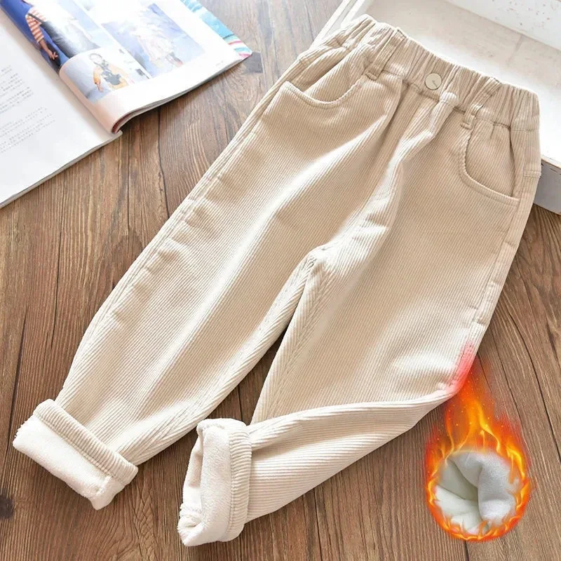 Velvet Lined Corduroy Kids Har - огляд і ціна Corduroy Pant Warm