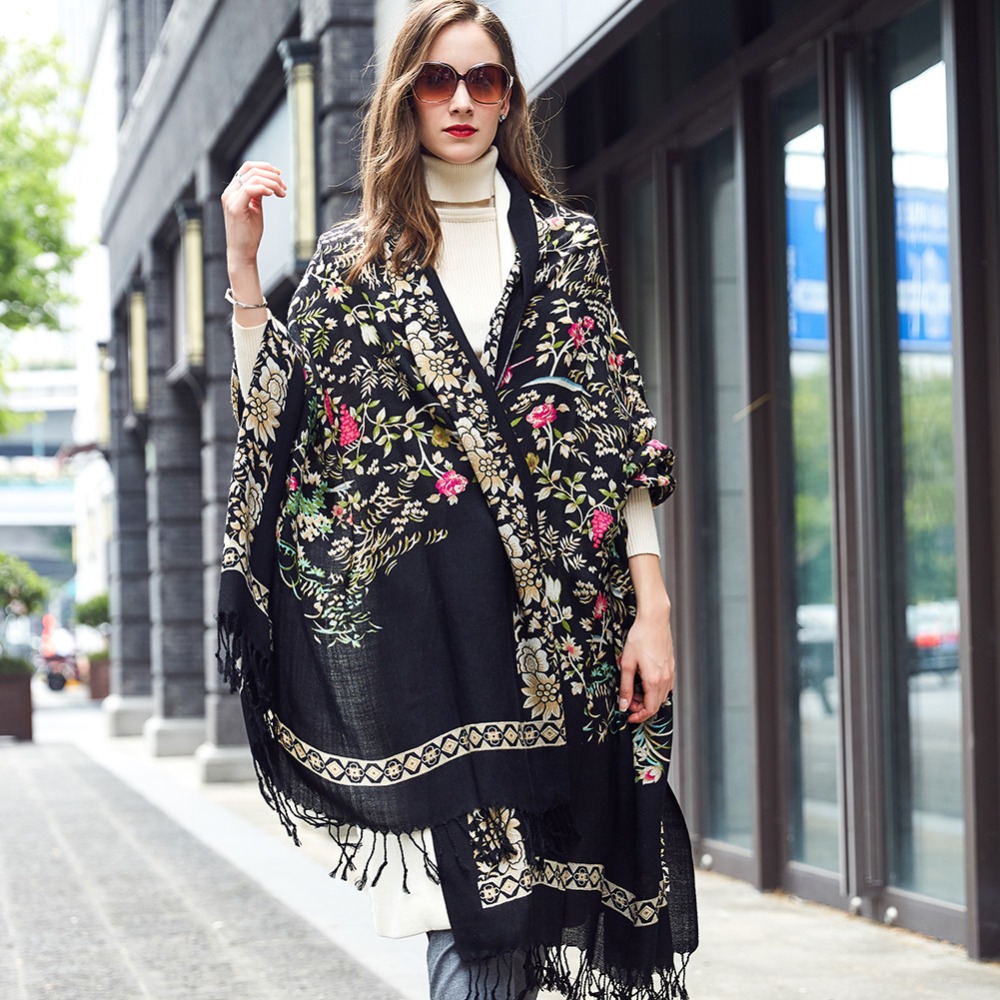 Luxury Brand Scarf Female Male - огляд і ціна Cashmere Pashmina Wrap