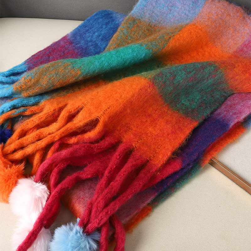 Luxury Plaid Scarf Winter Warm - огляд і ціна Cashmere Pashmina Wrap