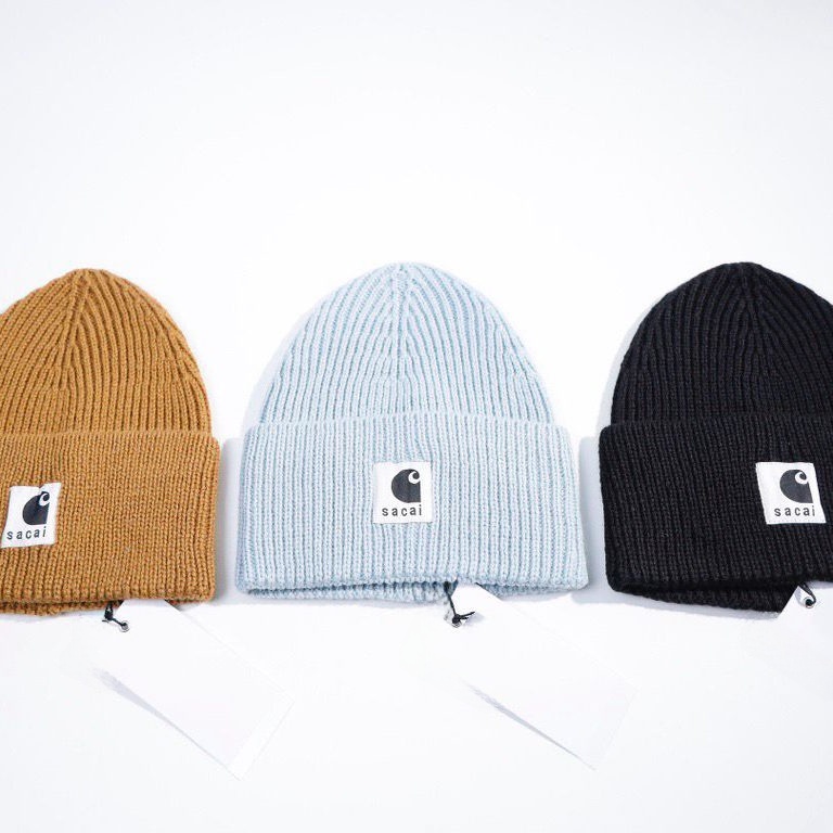 Vuu Sacai Collaborative Patchw - огляд і ціна Knit Beanie Hat Warm