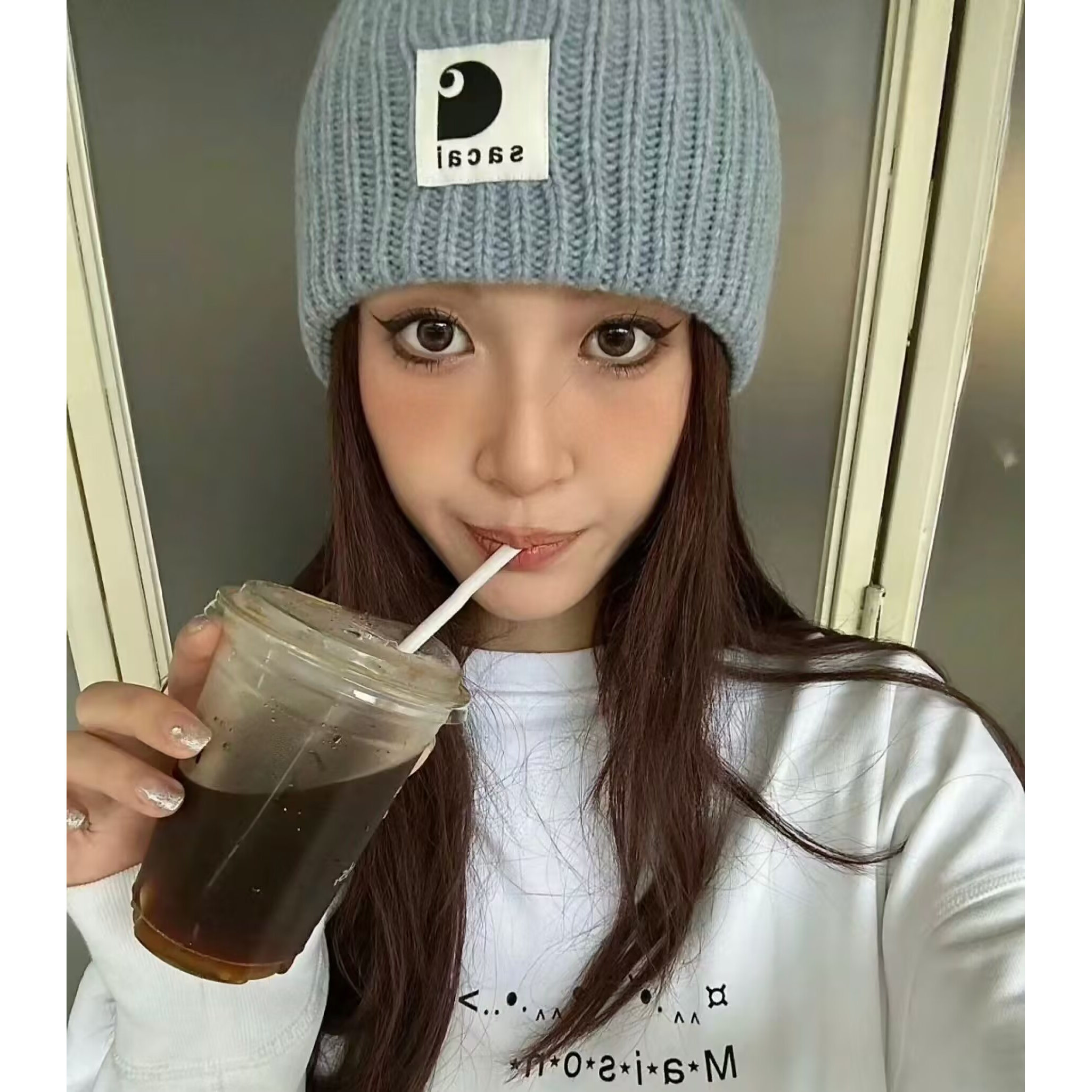 Vuu Sacai Collaborative Patchw - огляд і ціна Knit Beanie Hat Warm